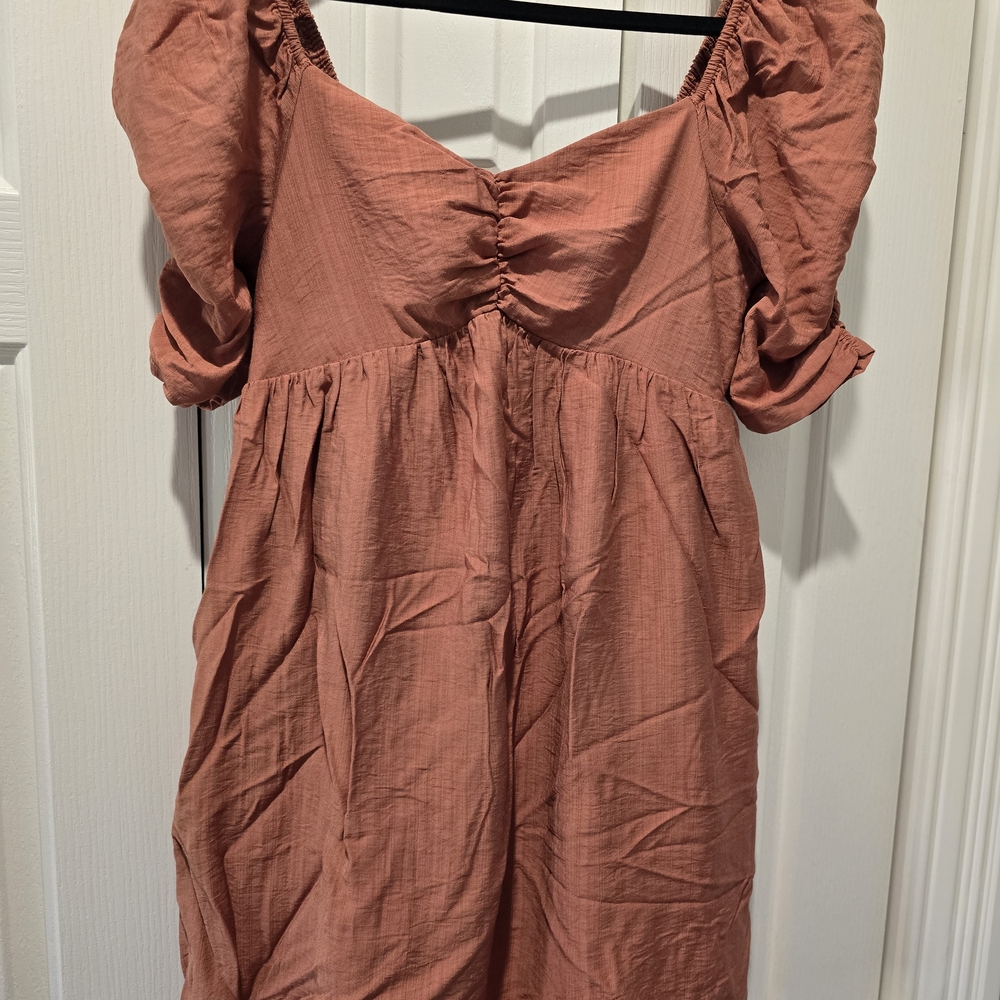 Altar'd State Rust Mini Dress